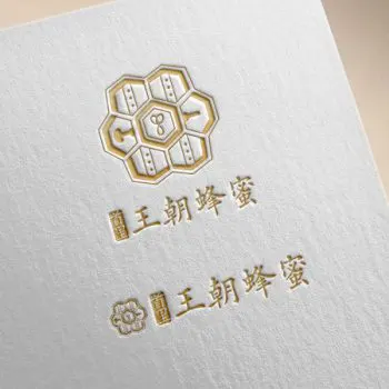 首里でとれた蜂蜜「首里 王朝蜂蜜」のロゴ