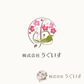 介護会社「株式会社うぐいす」のロゴ