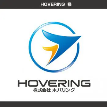 WEBサービス会社「HOVERING」のロゴ