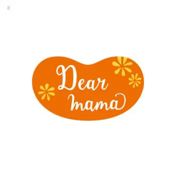 ママのための親子イベント企画運営団体「Dear mama」のロゴ