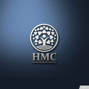 看護サービス「 HMC」のロゴ制作