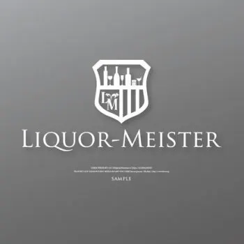 オリジナルでボトルから製造するお酒、水などの販売サイトのロゴ