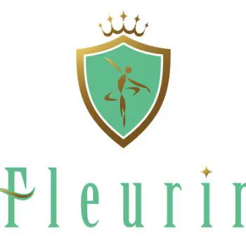 美姿勢・美脚プログラムが特徴のフィットネススタジオ「Fleurir」のロゴ