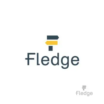 働き方メディア「Fledge（フレッジ）」のロゴ