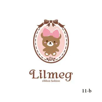 リボンアクセサリー「Lilmeg」のロゴ