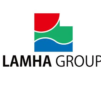 ベトナムの不動産会社「LAMHA GROUP」のロゴ
