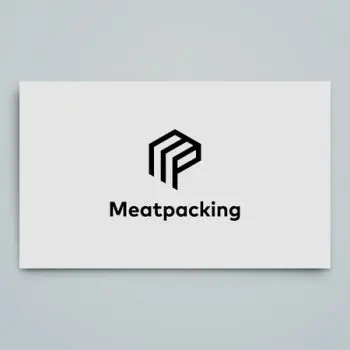 精肉コーナー「Meatpacking」(ミートパッキング)のロゴ