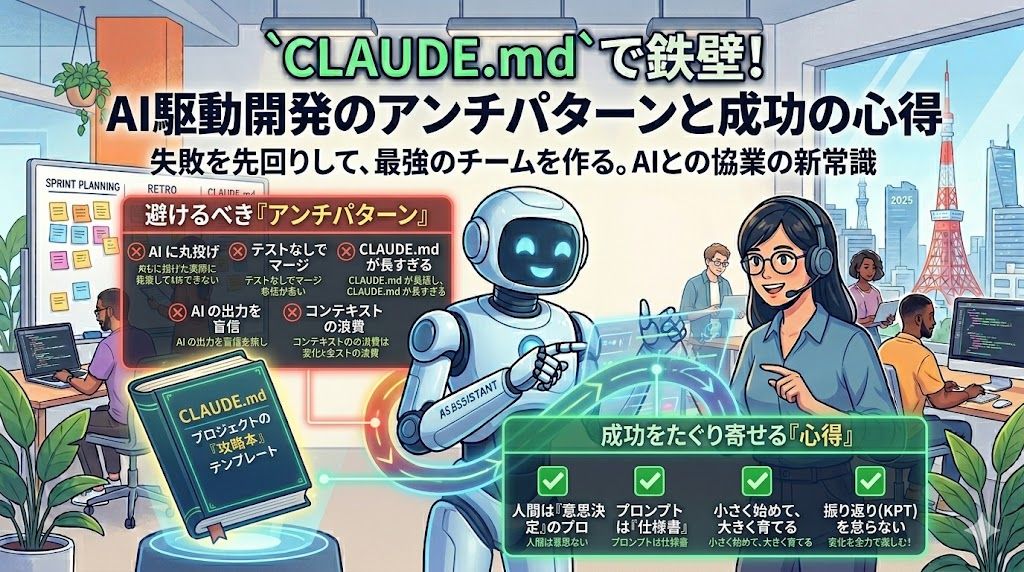 Claude Codeで始めるAI駆動アジャイル開発｜失敗しない導入の要点