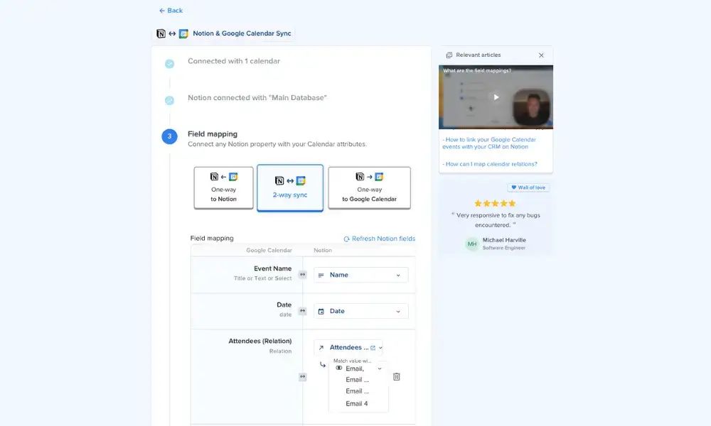 2sync:Notion↔Googleカレンダー自動同期設定方法