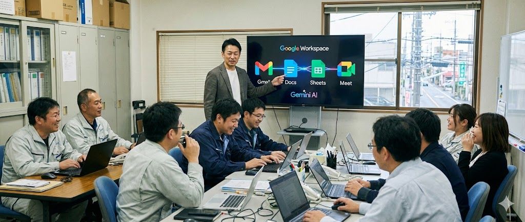 Gemini × Google Workspace AI業務活用研修