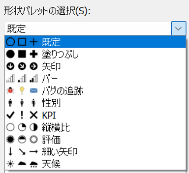 形状パレット