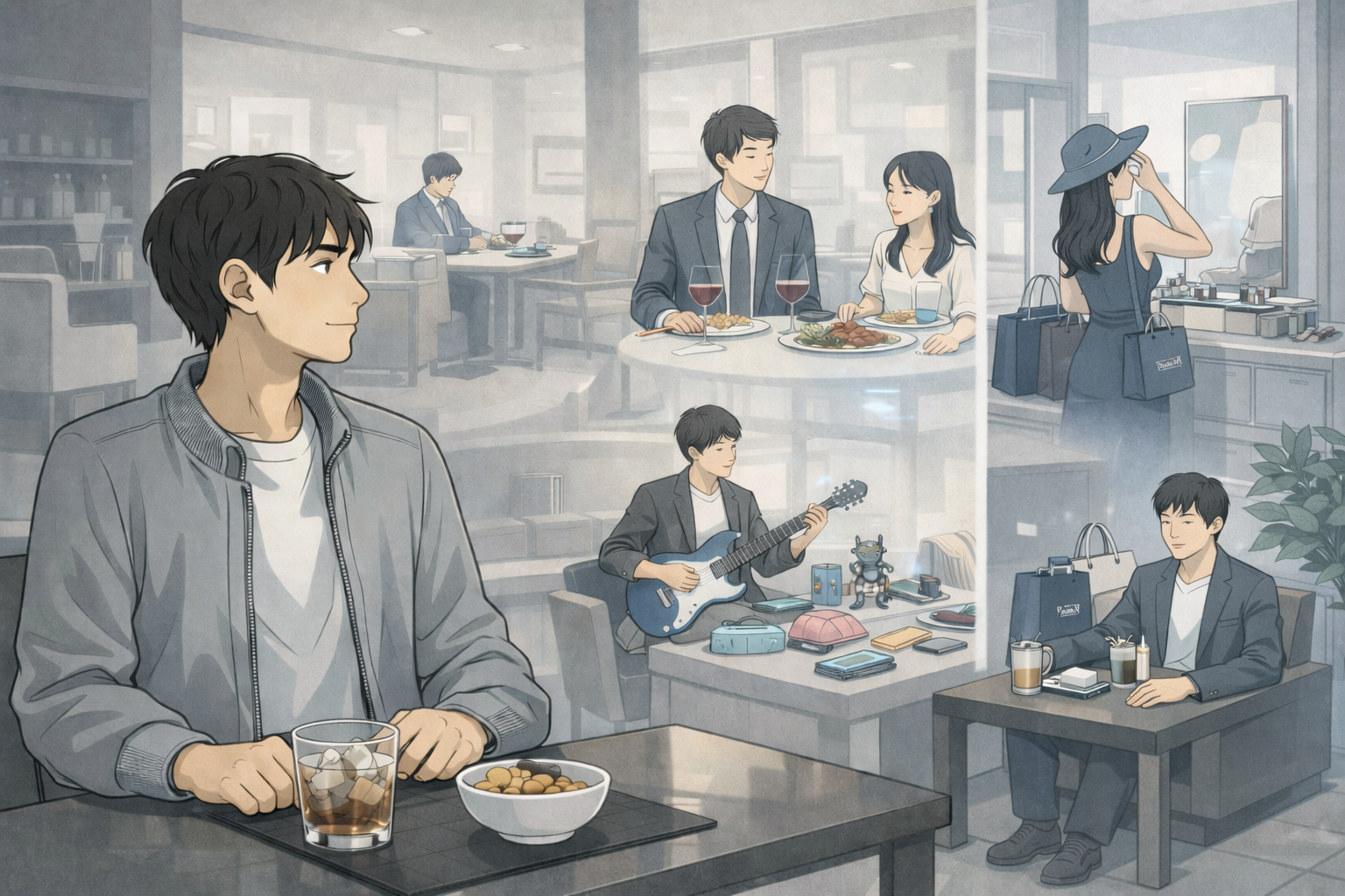 平等な配布は、欲望の差までは消さない。