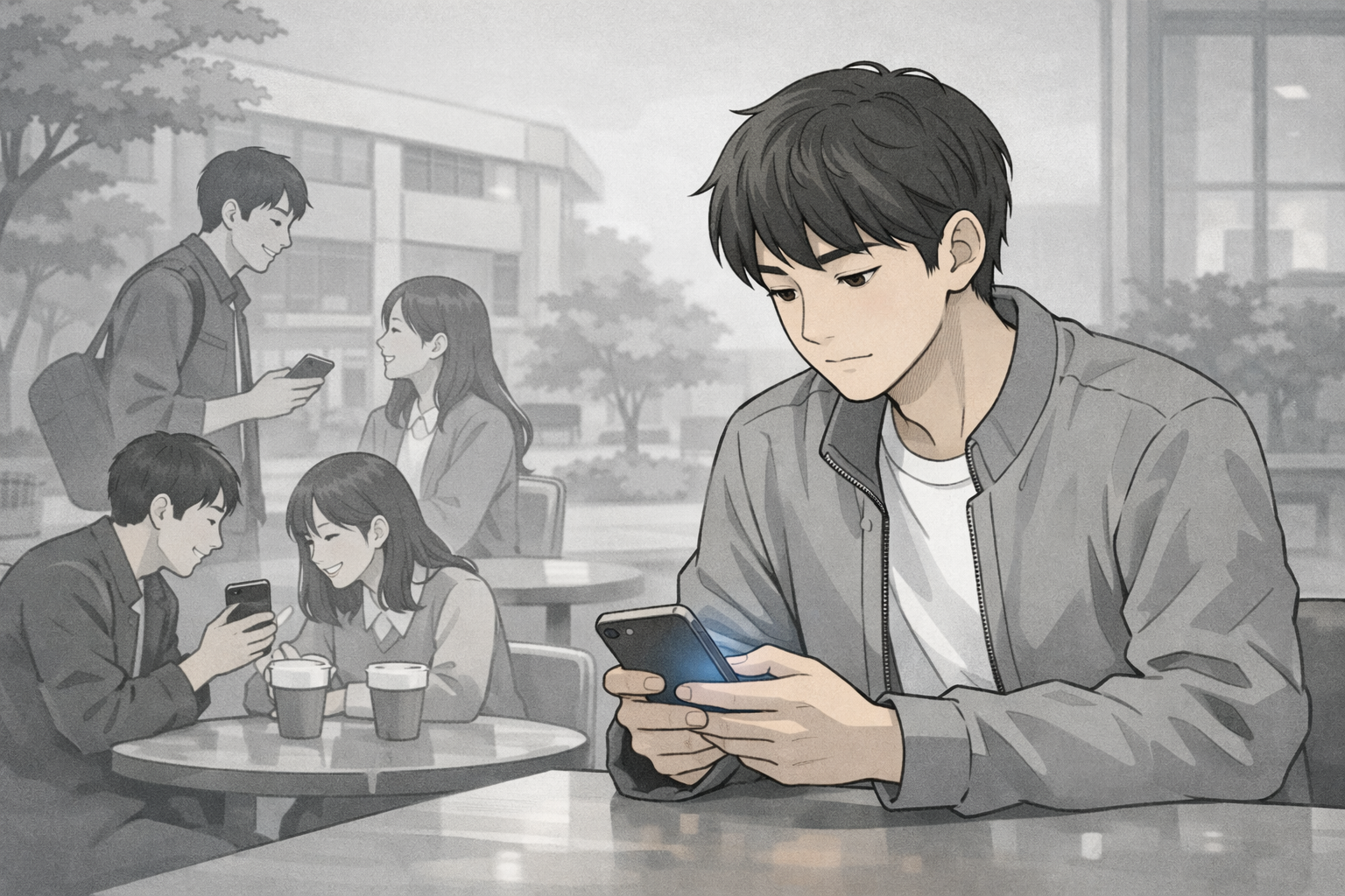 比較の相手は、遠い成功者から、近い他人へ移った。