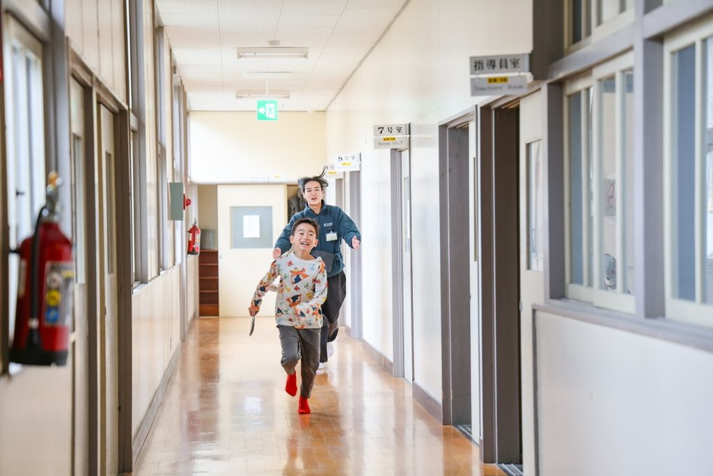 学校そのままな名草セミナーハウス