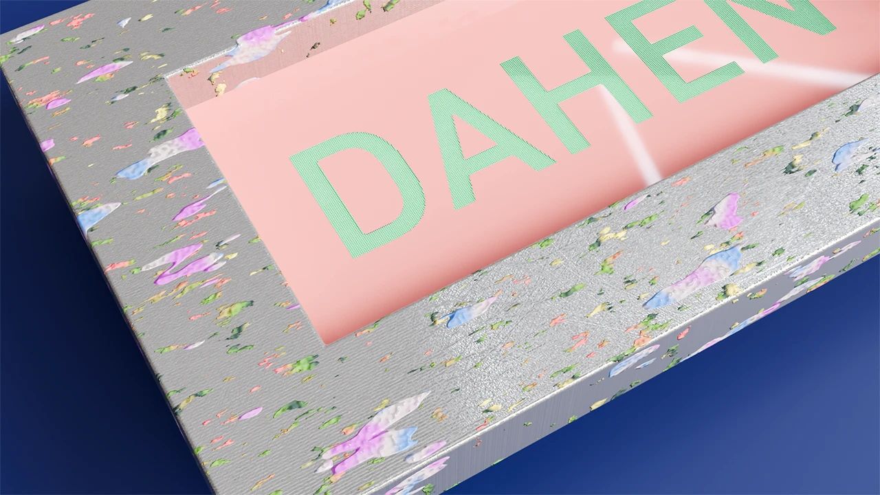 印刷したいデザインだけインクが通過する