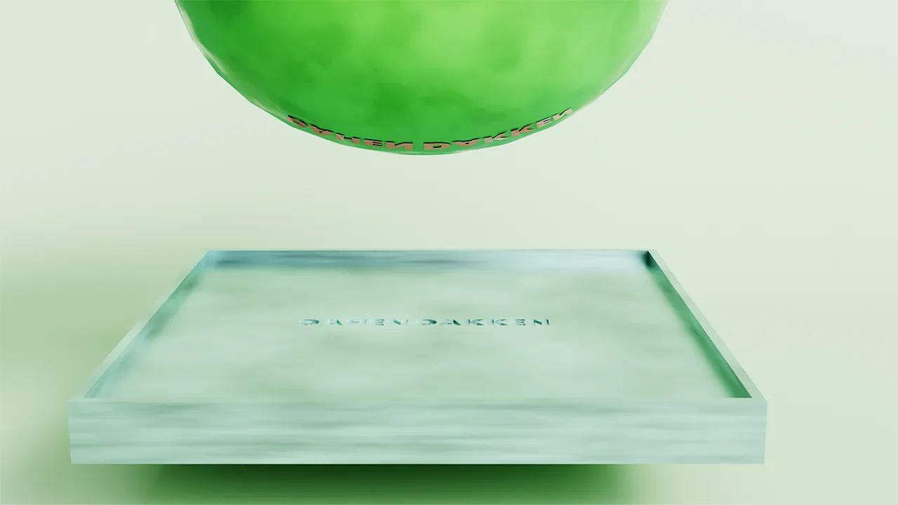パッドにインクが移る