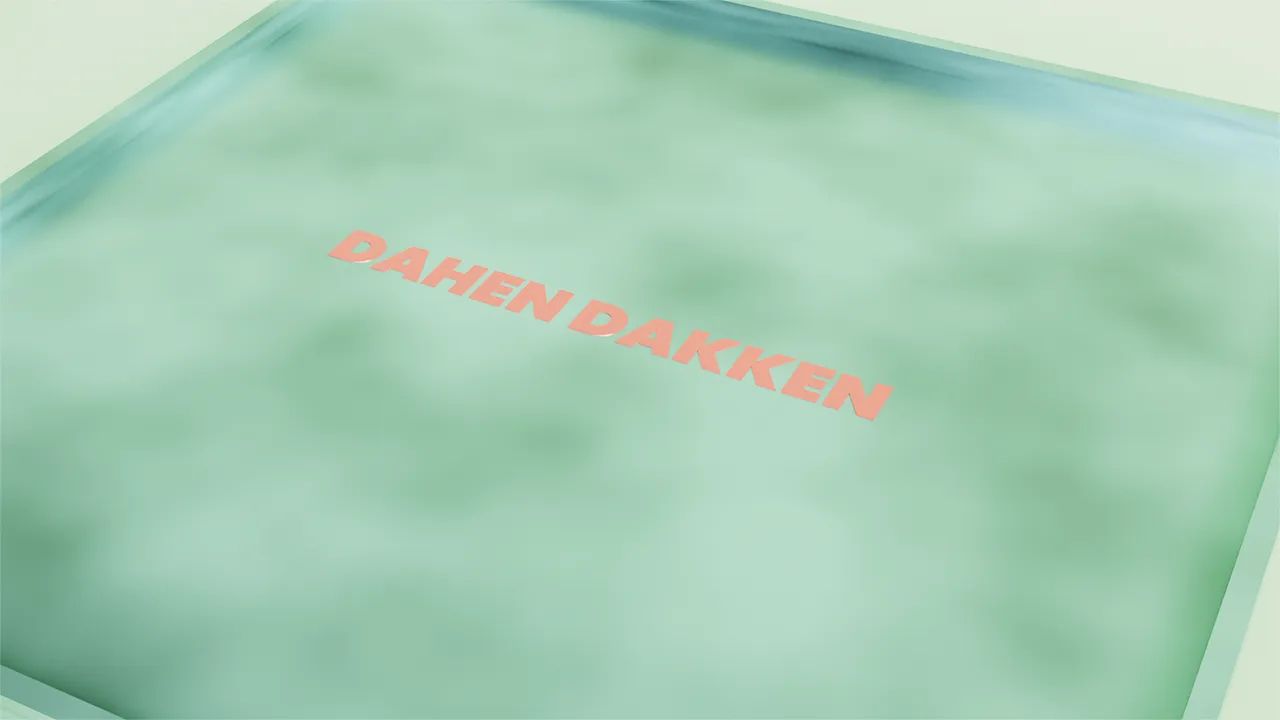 凹部にインクを入れる