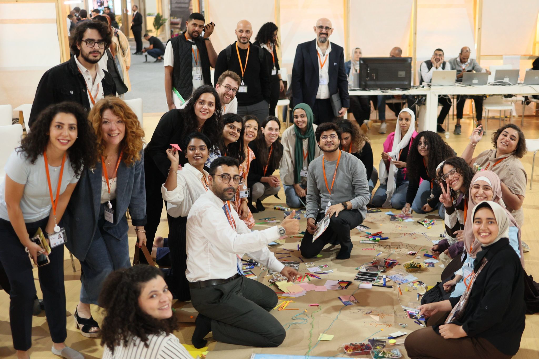 Paritosh Organised Urban Ephemera (Cognitive Experiential Global map making workshop) at recent World Urban Forum, Cairo Egypt