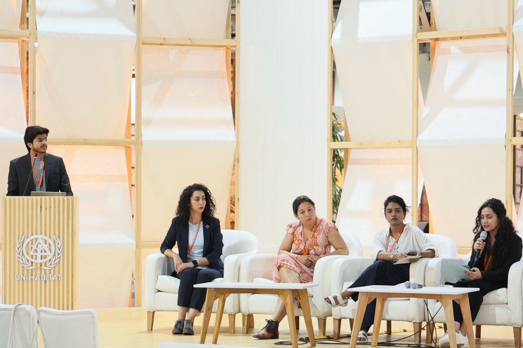 Session Moderation at United Nations event in Egypt