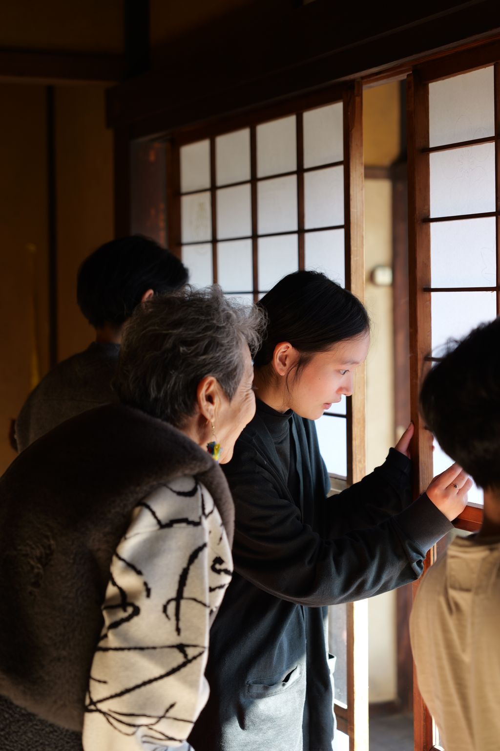 近所のおばさまが、この家での思い出を話してくれました。