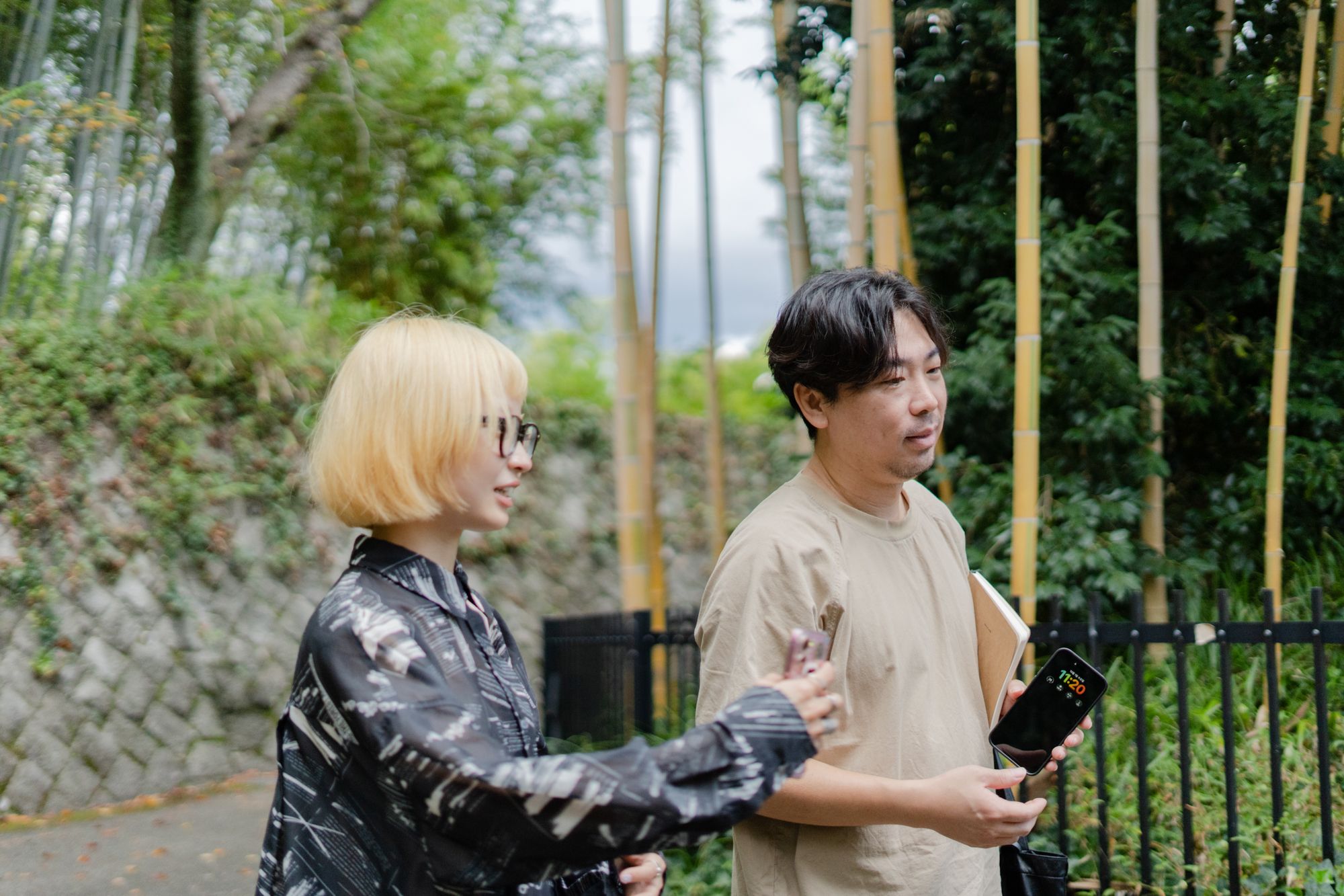 Yuxin and juhyun at Tour