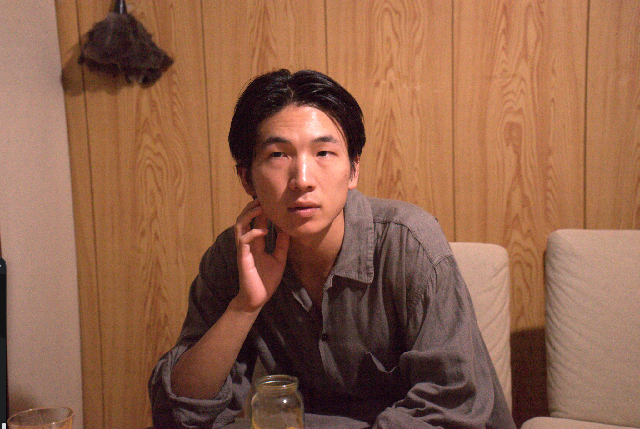 Asking a question Youth Coordinator Kazuki
