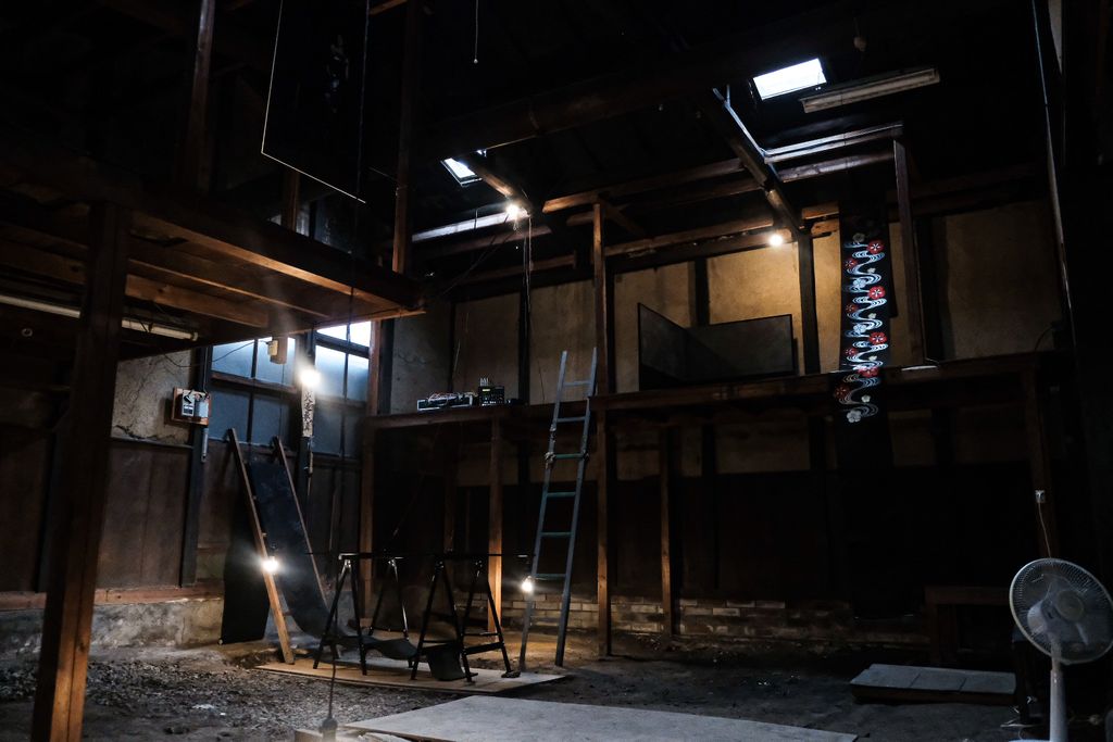 西陣織旧工場（制作・展示）