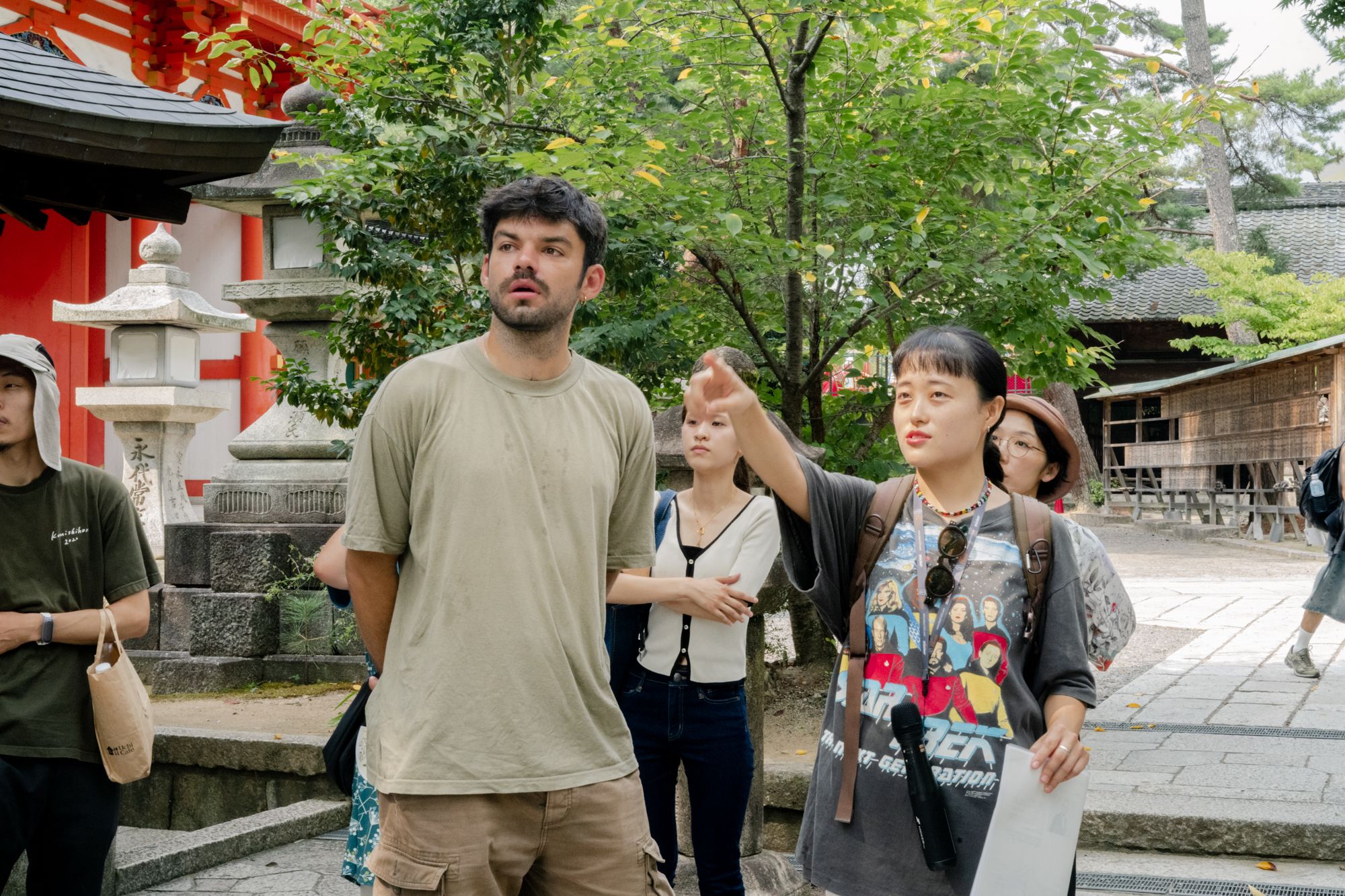 Jules walking tourでの様子