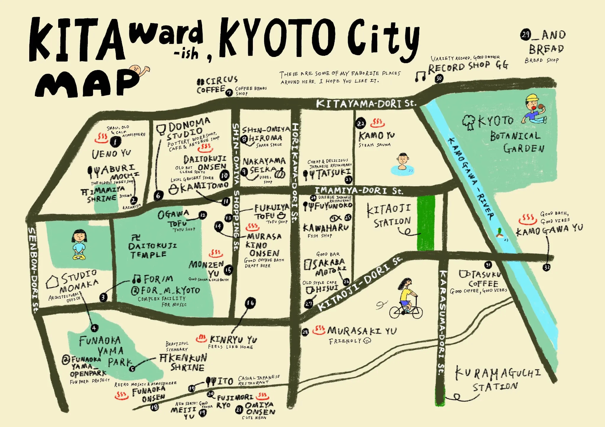 Area Map / エリアマップ