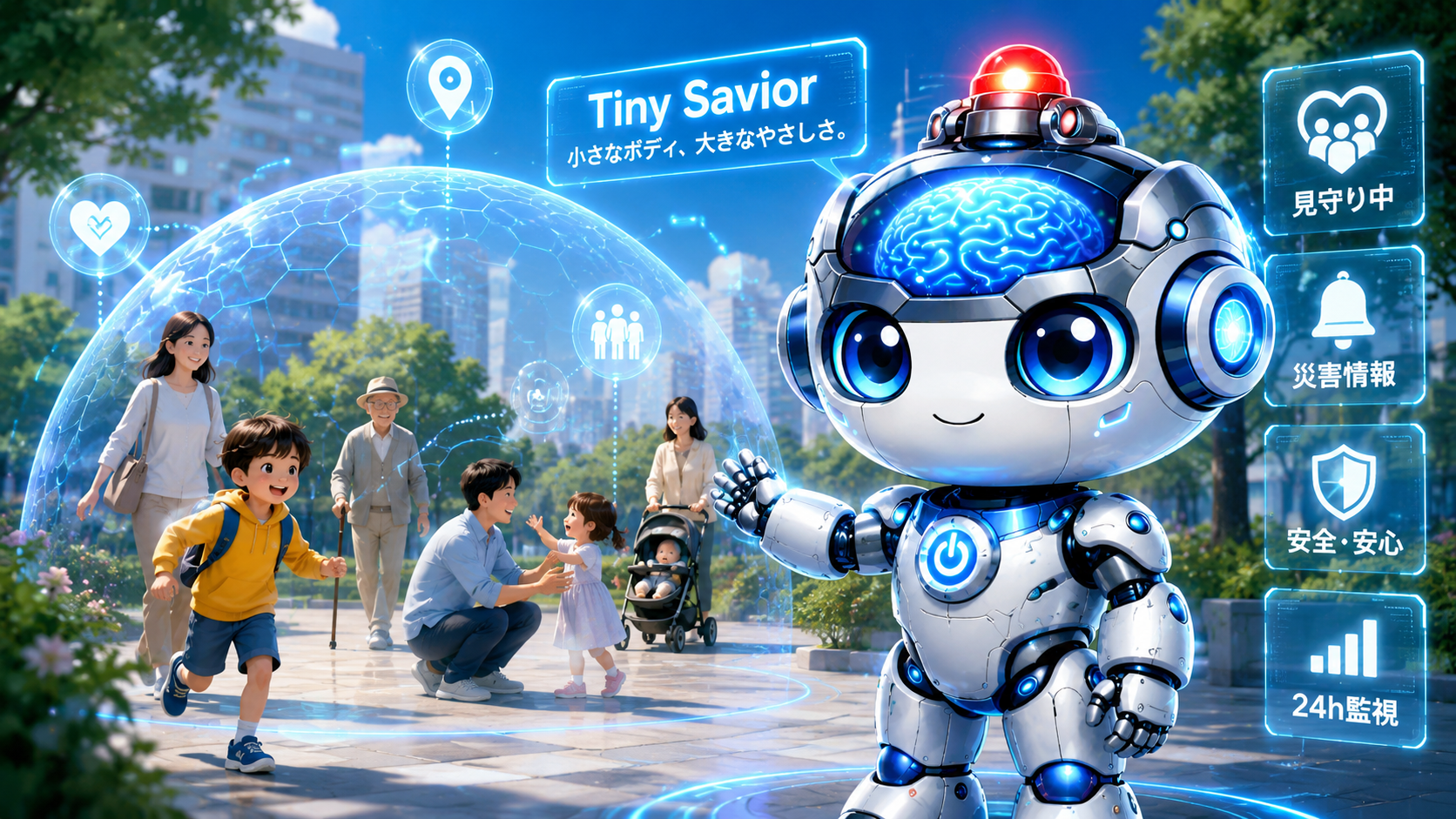 TinySavior 小さな救世主：見守り・災害通知