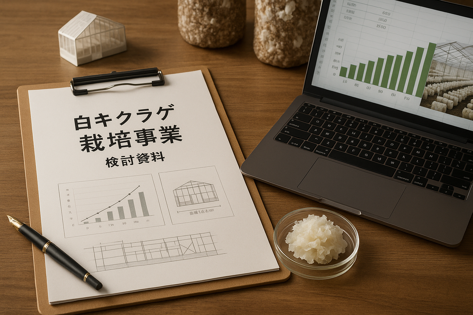 白キクラゲ栽培事業ご提案