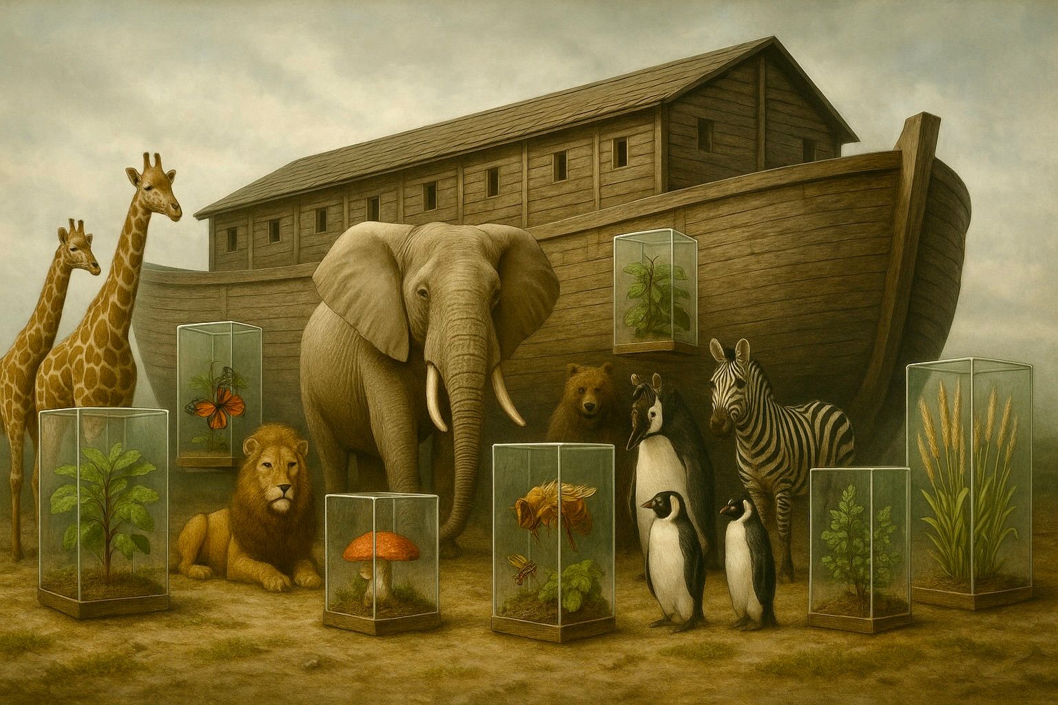 静かな箱舟 ― 異常気象の星で生きるために,b