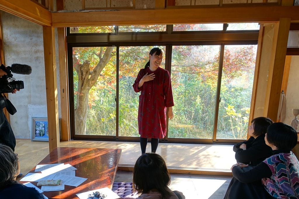 チホさんの報告の様子