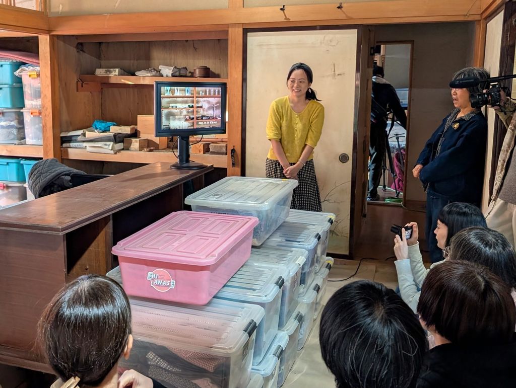 私の報告の様子