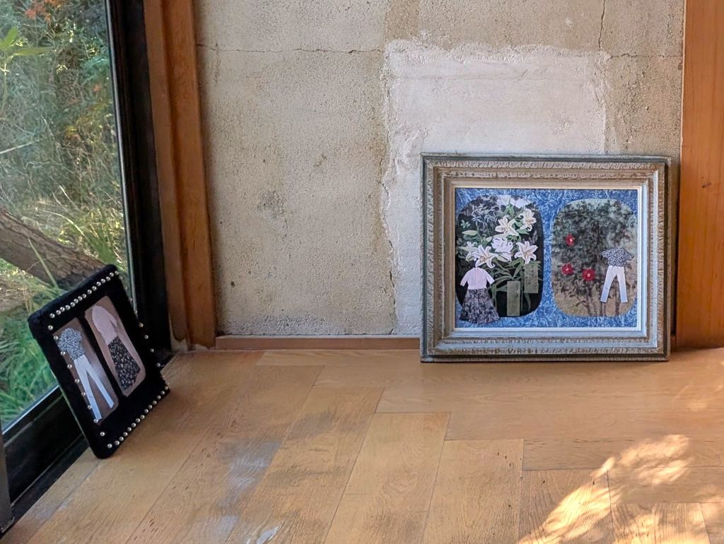 カツコさんのコラージュ作品