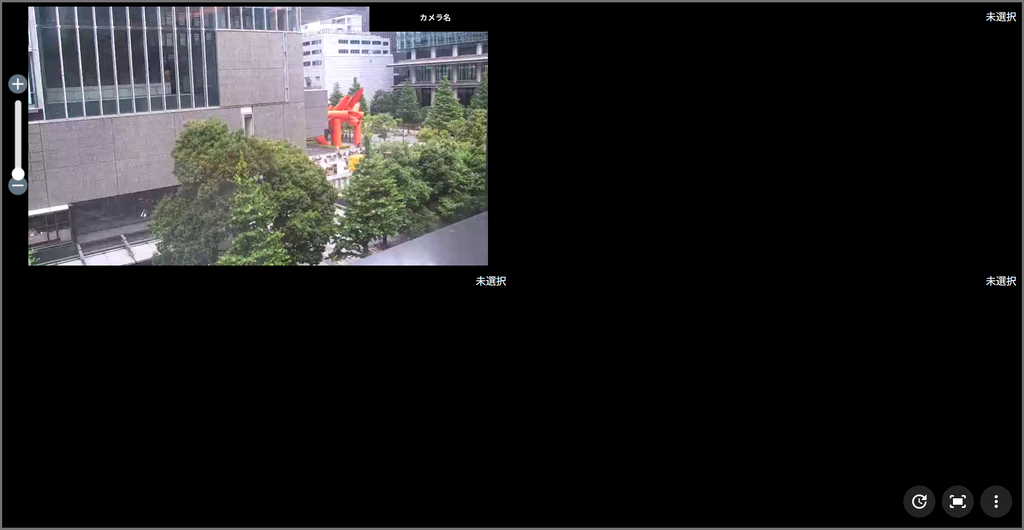 分割表示画面
