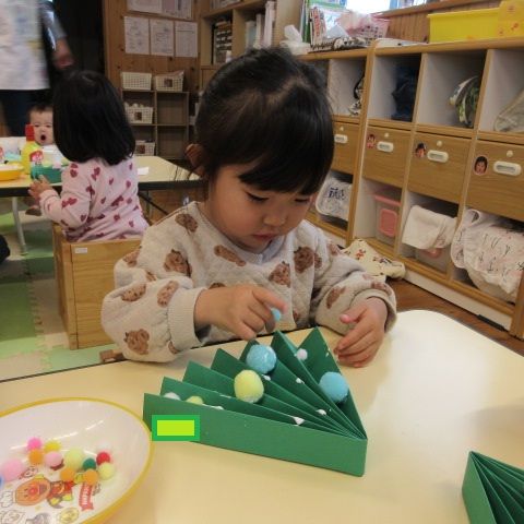 可愛いツリーが出来そうです。