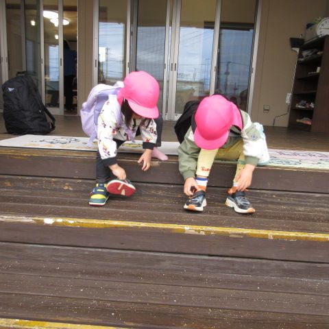 いつもにもまして準備もスムーズの子ども達
