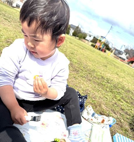 みんな美味しそうに頂いていましたよ(^^　（お忙しい中お弁当作り有難うございました）