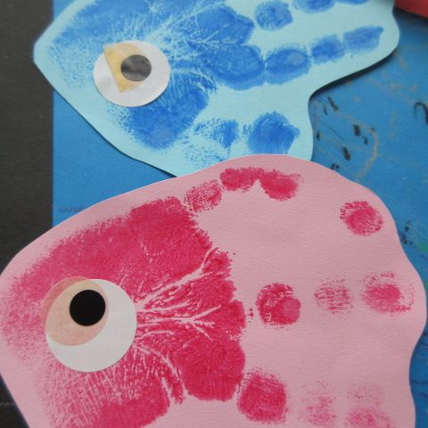 可愛いこいのぼりができました。