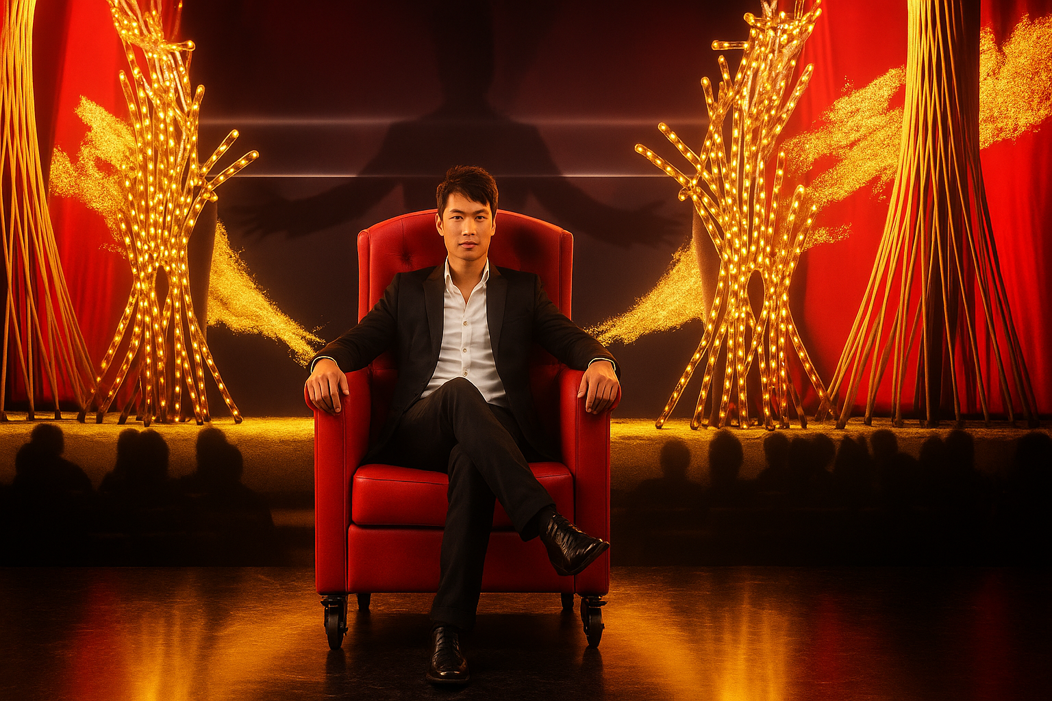 社長登場イリュージョン