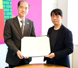 左:財ラボ代表理事・定野司
右:株式会社WiseVine代表取締役社長・吉本翔生
(撮影場所:WeWork メトロポリタンプラザビル)