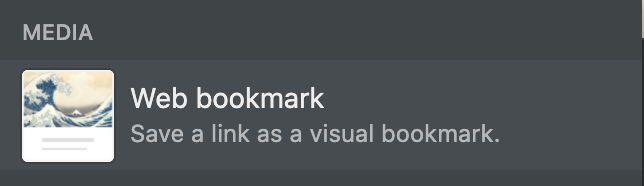 Web bookmark | Web bookmark