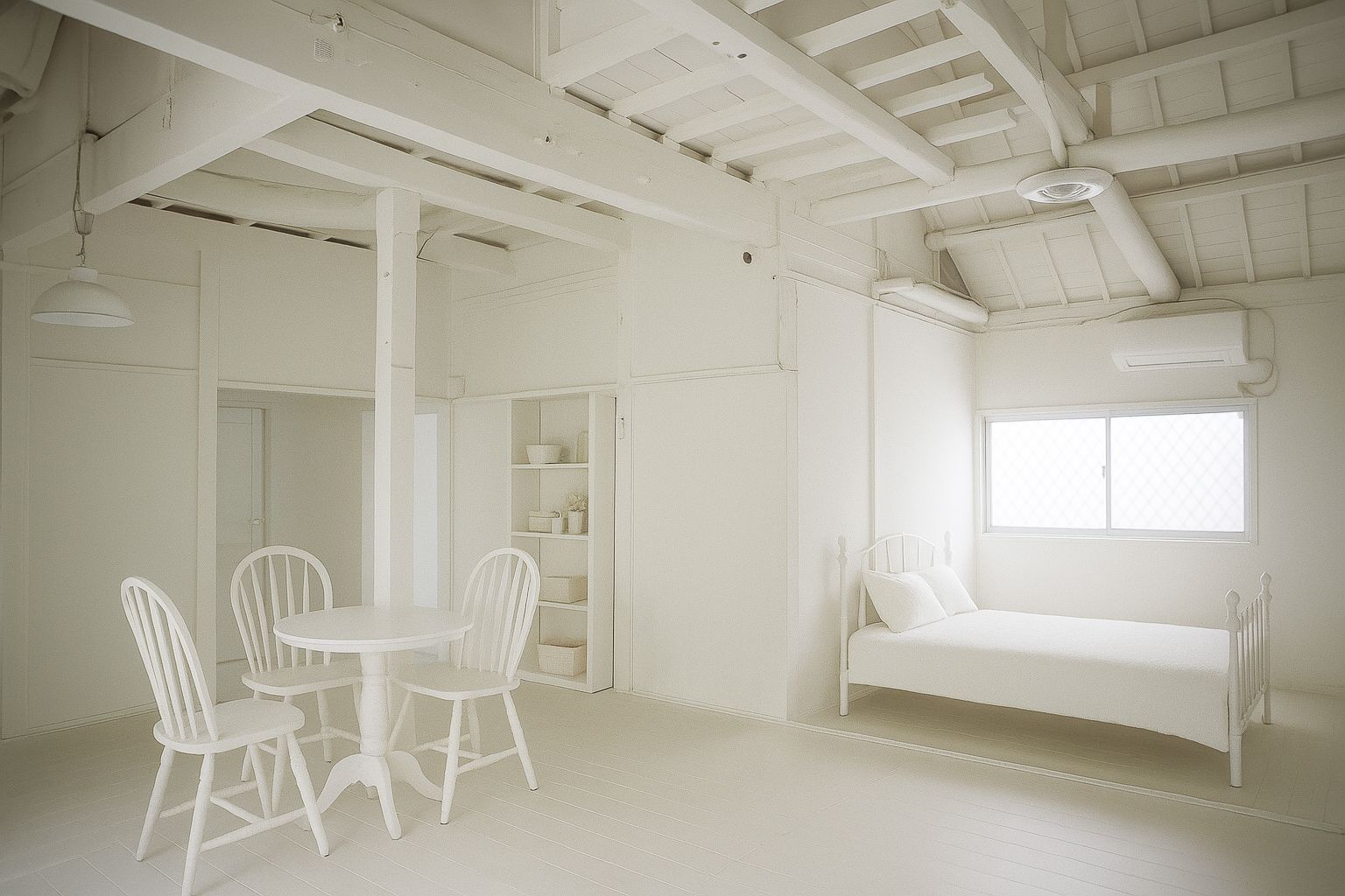 完成イメージ(実際の間取りを参考に家具などを配置)