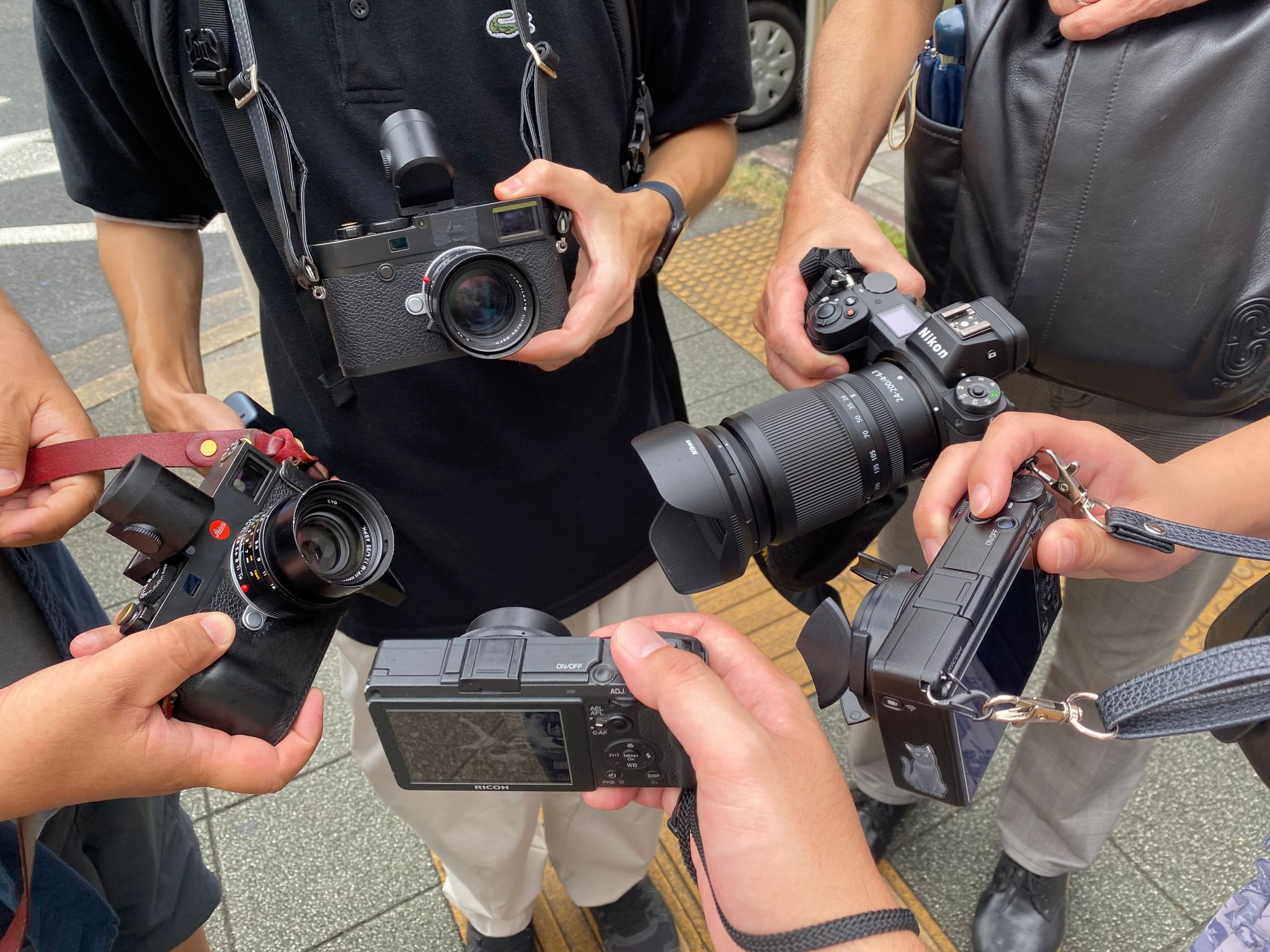 本日集まったカメラ