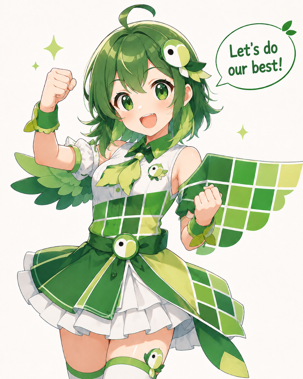 Let's do our best!