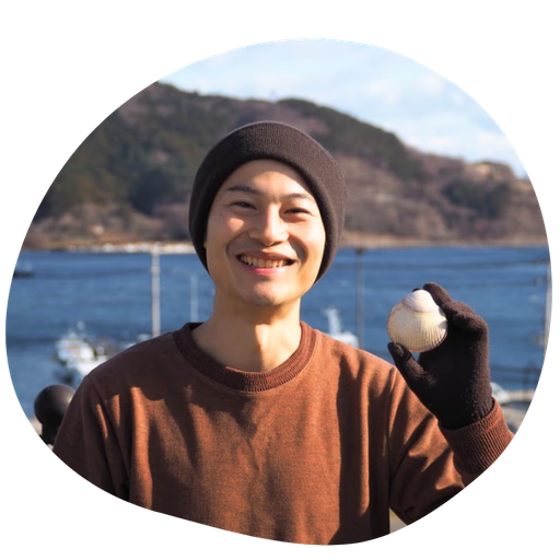 長谷川 翔亮さん
三菱商事を3カ月で辞め、女川で高級貝に人生を賭ける人(株式会社チキンクラム)