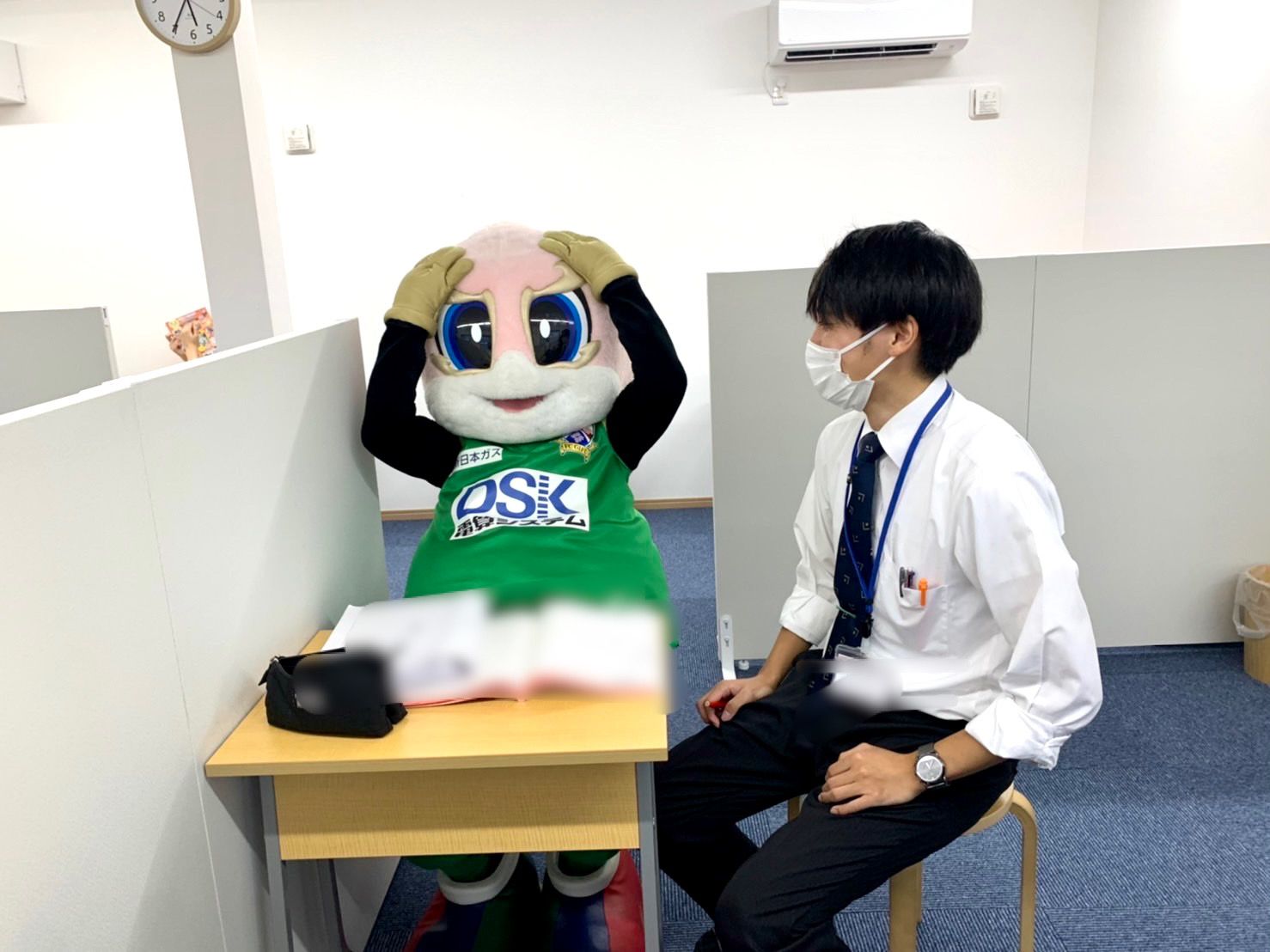 なんだそういうことかわかった〜！と納得するギッフィー