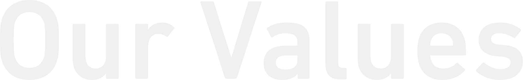 Our Values