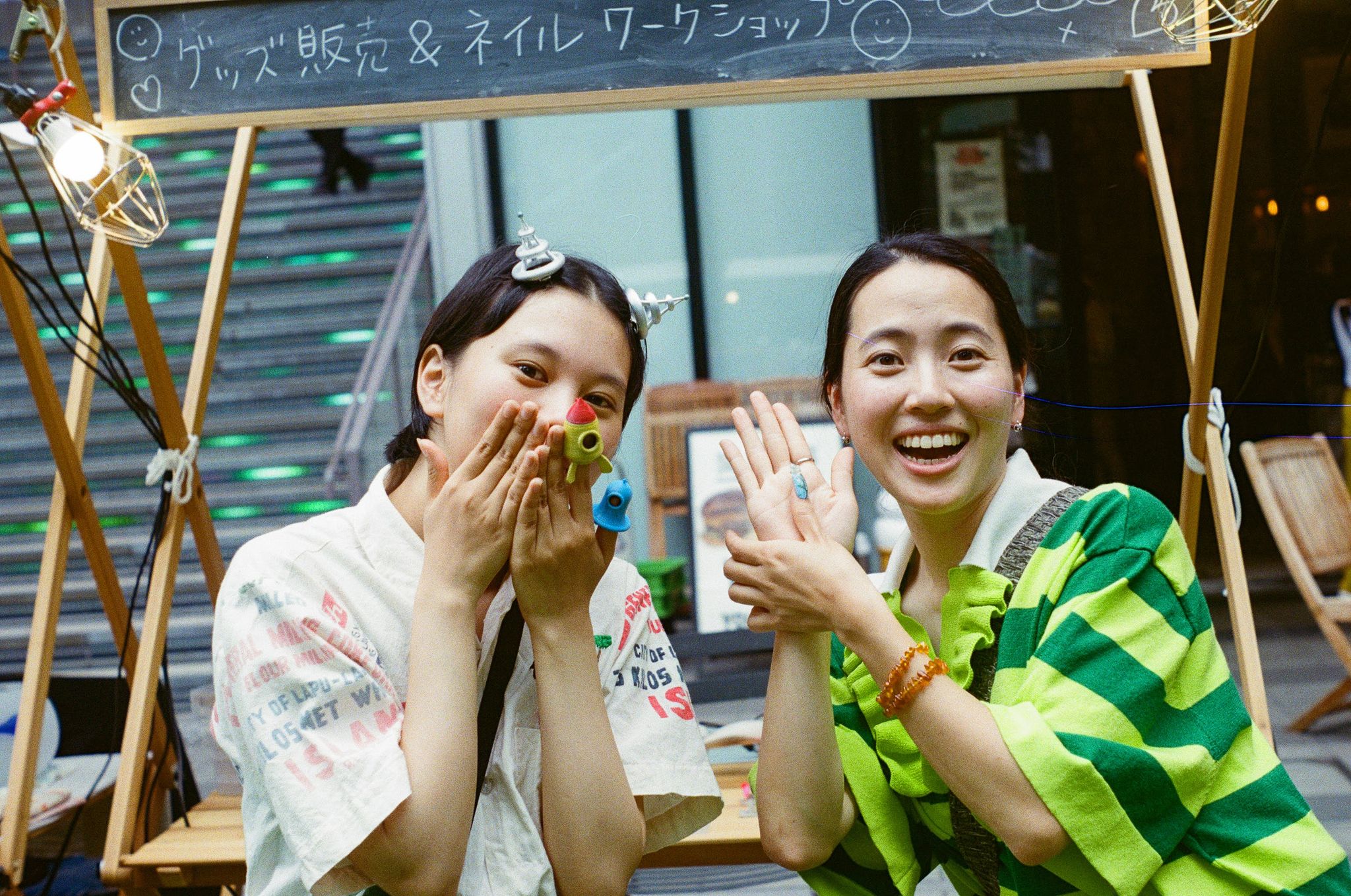 岩井彩映子さんのネイルワークショップ